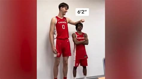 8 ft 8 basketball player|where is olivier rioux now.